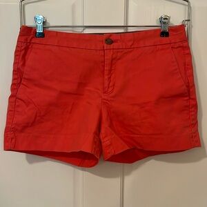 Banana Republic Hampton fit pink khaki shorts size 4